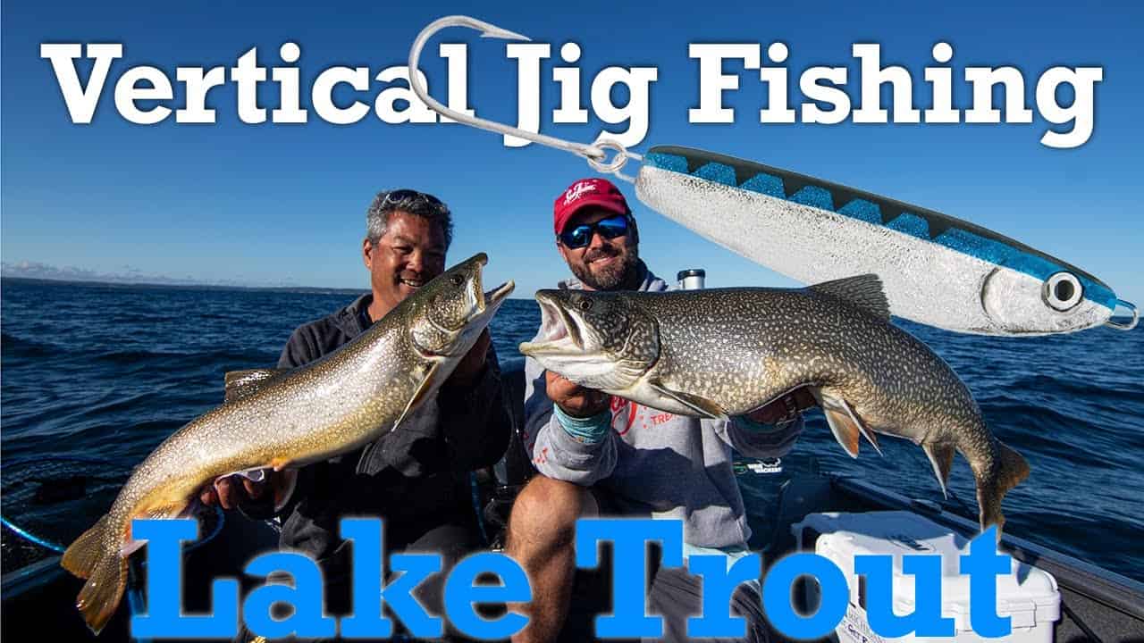 best vertical jigging lures for lake trout MagicTail Slim Jigs 060g Pink Glow Mission Lures EJ Jigging Spoon Best Lake Trout Fishing Lures