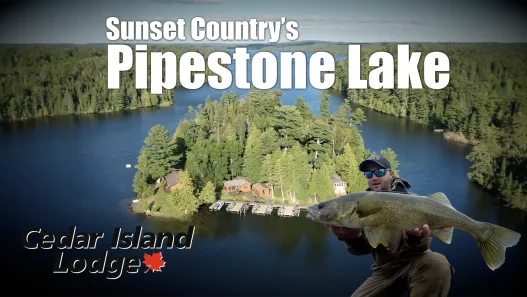 Fishing Pipestone Lake