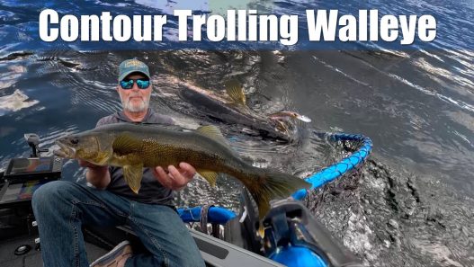 Contour Trolling Walleye
