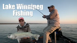 Fishing Lake Winnipeg