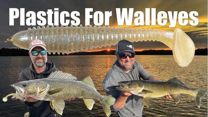 Walleyes on Plastics