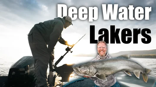 Deep Water Lake Trout Trolling