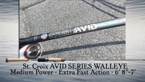 St. Croix Avid Walleye