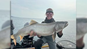 Lake Superior lake trout fishing